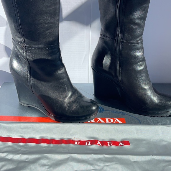Pre-owned PRADA CALZATURE DONNA Boots - Picture 3 of 7